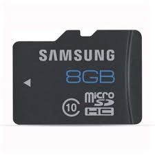 Samsung 8GB Micro SD Memory Card Class 10