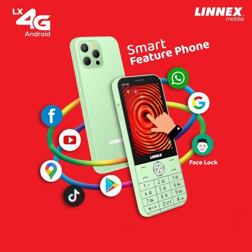 Linnex LX 4G Smart Feature Phone Price in Bangladesh