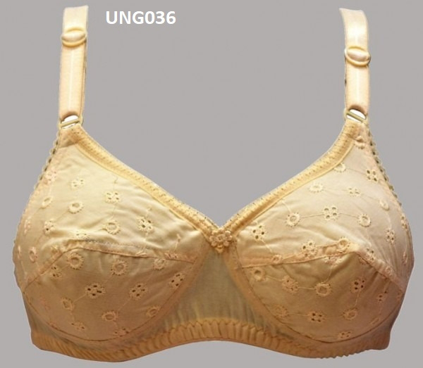 Comfortable Soft Cotton Full Chicken Bra For Female