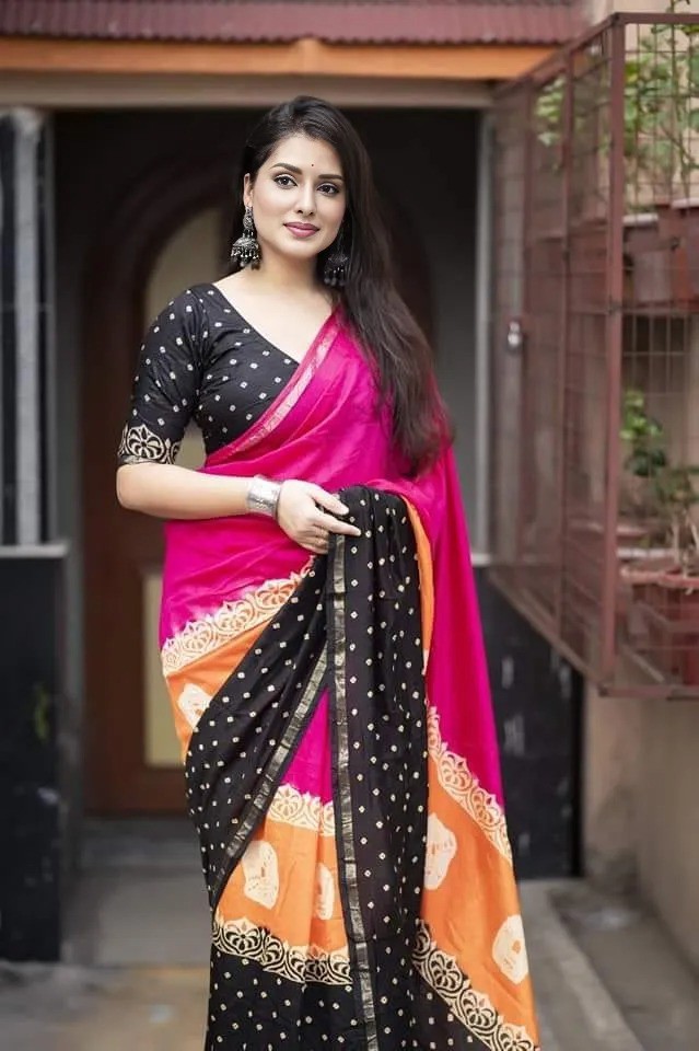Surabhi Half Silk Designer Saree