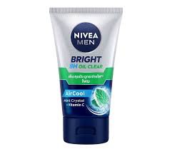 NIVEA MEN Oil Control Face Wash Air Cool Mint Crystal 100g