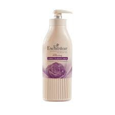 Enchanteur Perfumed Body Lotion 500ml Alluring Satin Smooth Body with Aloe Vera & Olive Butter | Malaysia
