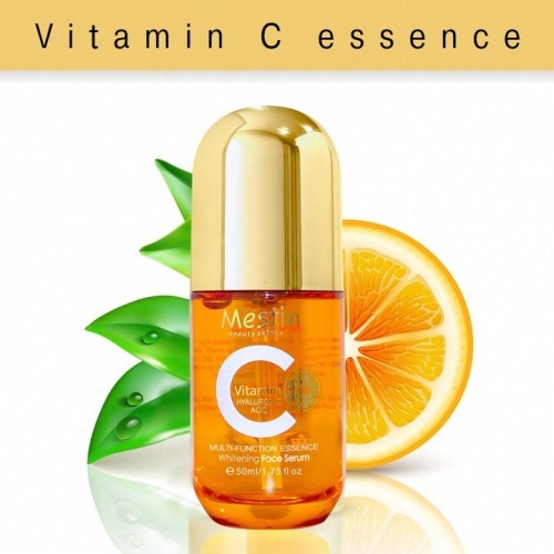 Mestin Vitamin C Hyaluronic Acid Whitening Cream And Multi-functional Essence Whitening Face Serum Combo