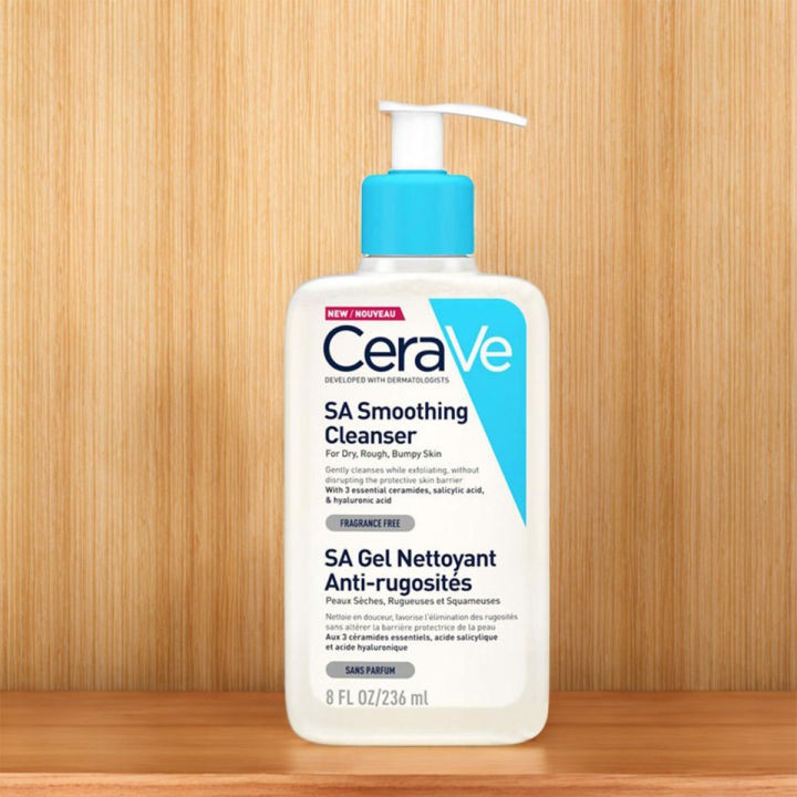 CeraVe SA Smoothing Cleanser 236ml (Made in UK)