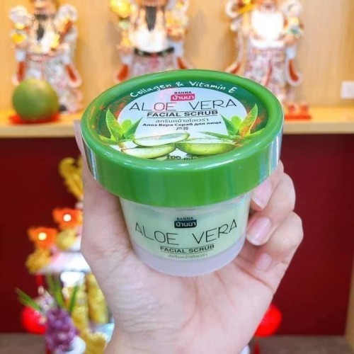 Aloe vera facila scrub