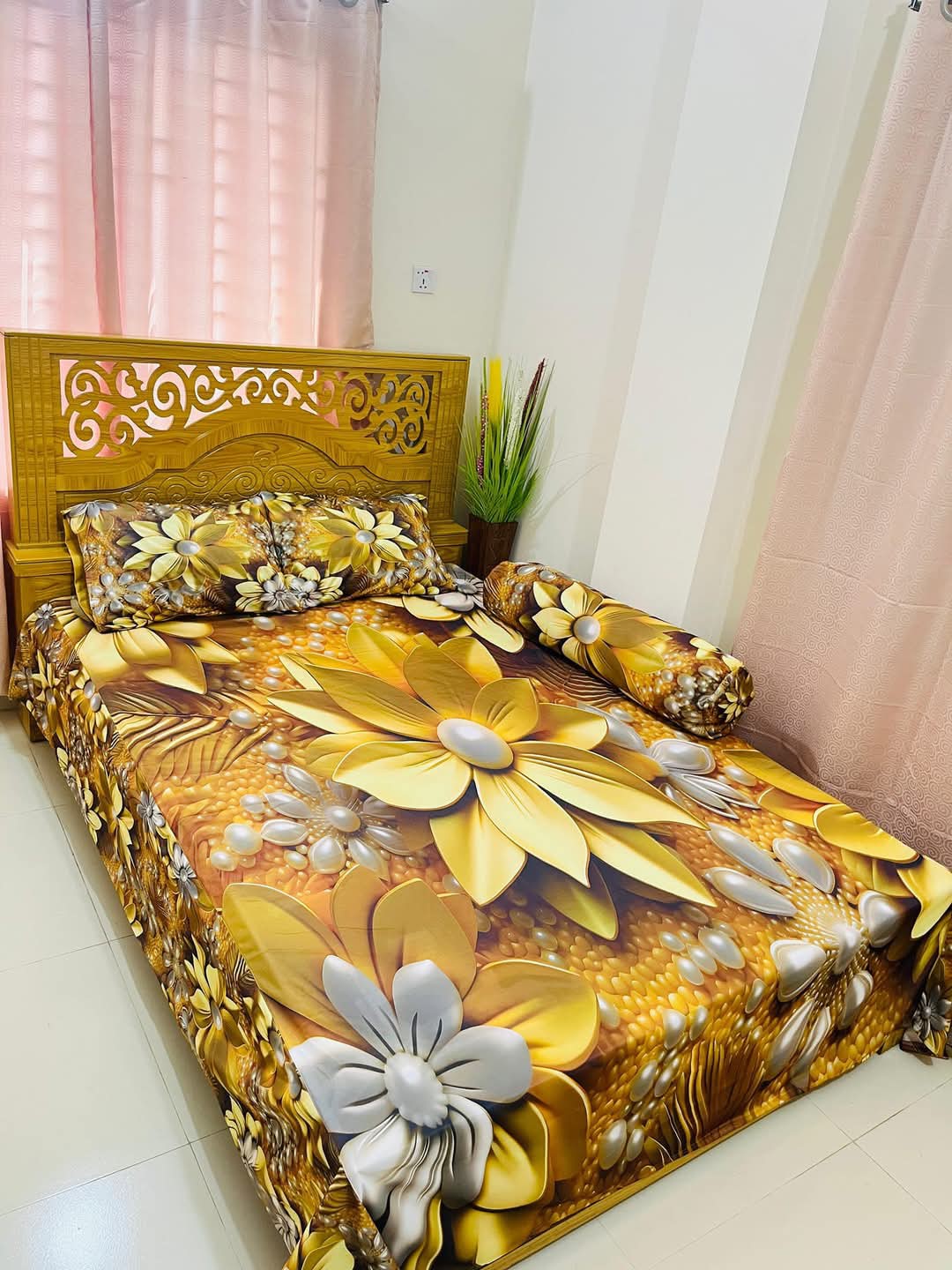 China Premium 3D Design Bed Sheet-(27)