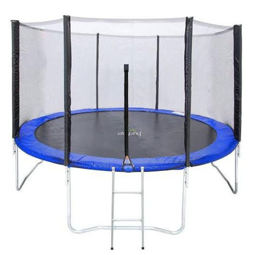 Trampoline 14Fit /168 inch Black and Blue BD Price