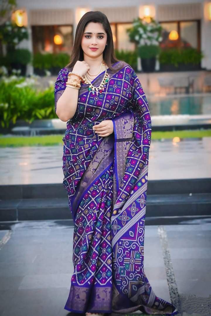 Royal Half Silk Saree with Elegant Blouse Piece