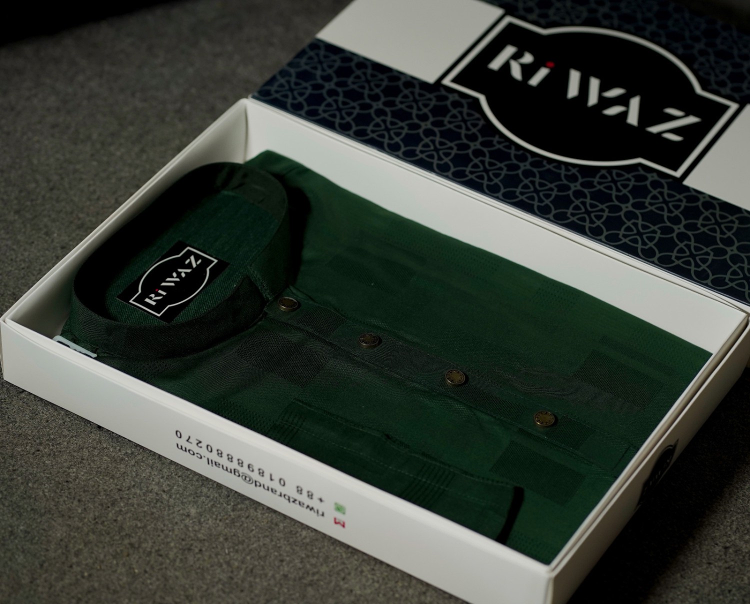 Premium Cotton Print Panjabi (3)