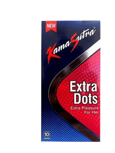 Kamasutra Dotted Condom for Men 12pcs / 3pcs Pack / Extra Dots 10pcs Pack (Made in India)