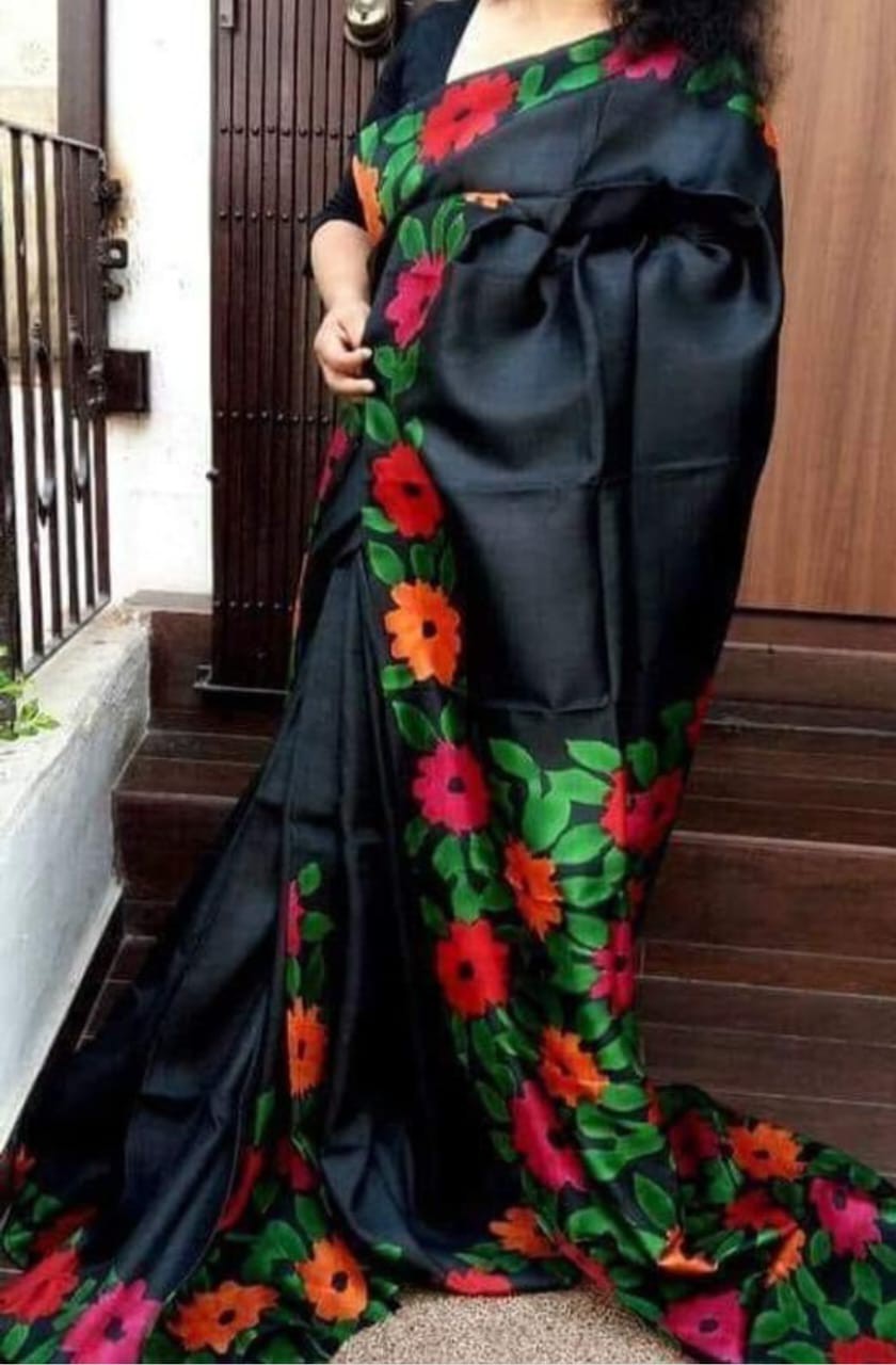 Block Print Saree In Bangladesh