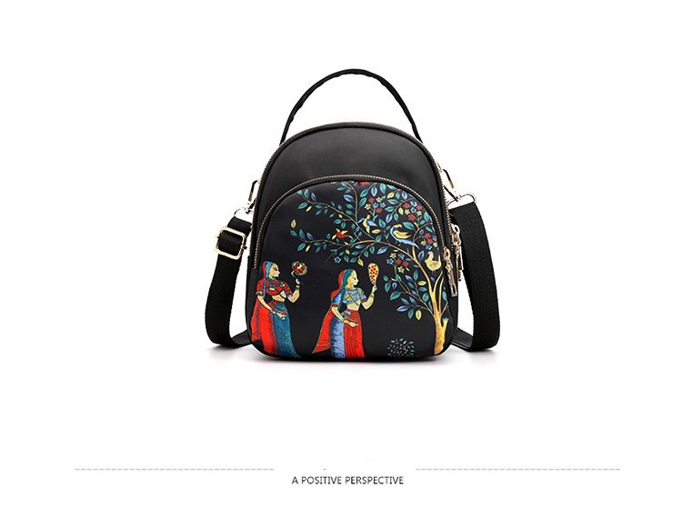 Trendy New Nylon Backpack for Women (4)