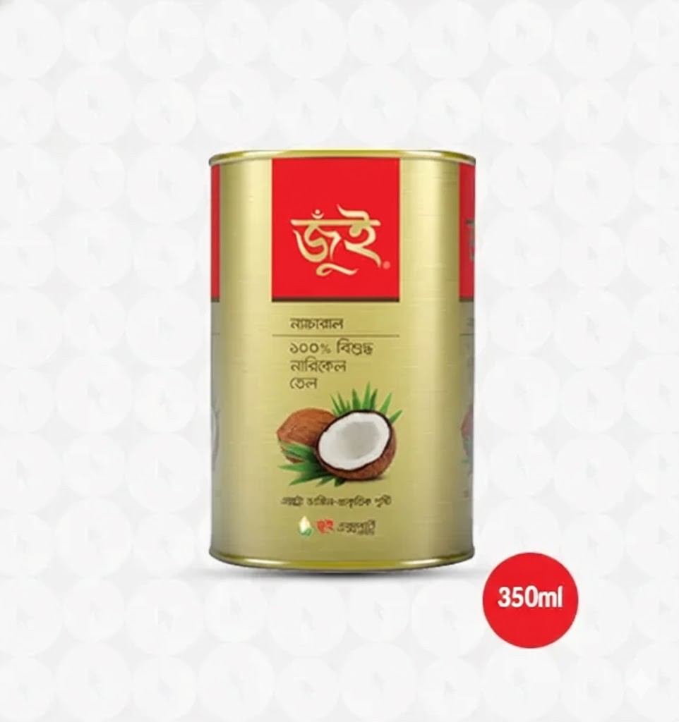 Jui Natural Coconut Oil (Tin) - 350ml