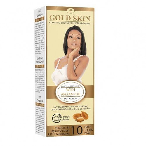 Gold Skin Fast action Clarifying Body Lotion with Argan Oil