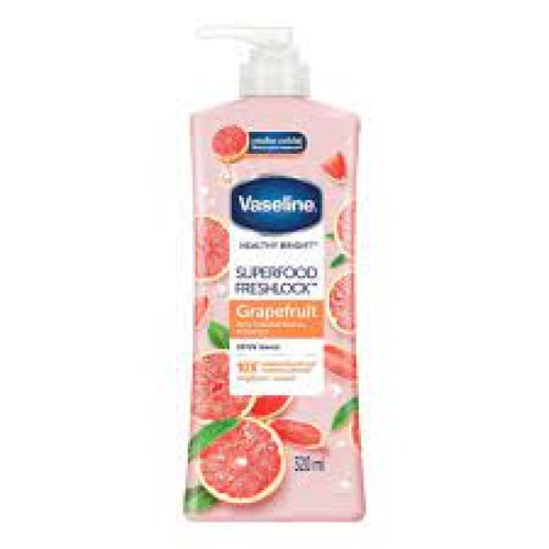 Vaseline Healthy Bright Superfood Freshlock Peach Lotion UV Protection 500 ml bd