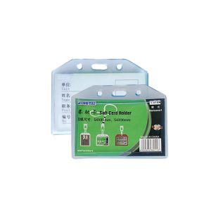 RUBBER SOFT CARD HOLDER (T-014H)