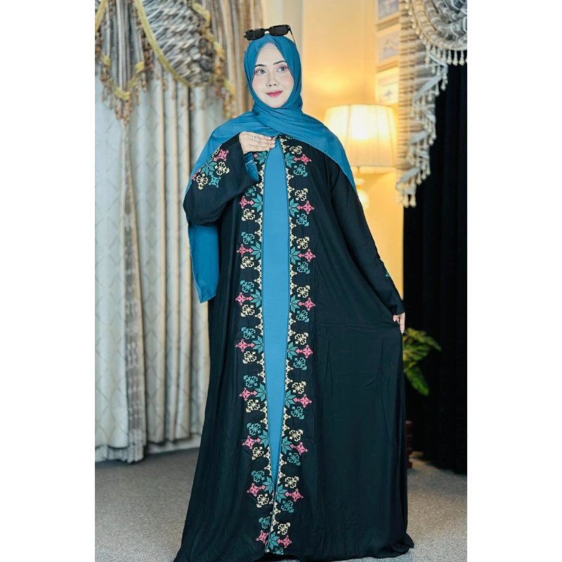 Dubai Cherry Borka (Only Borka) -(3)