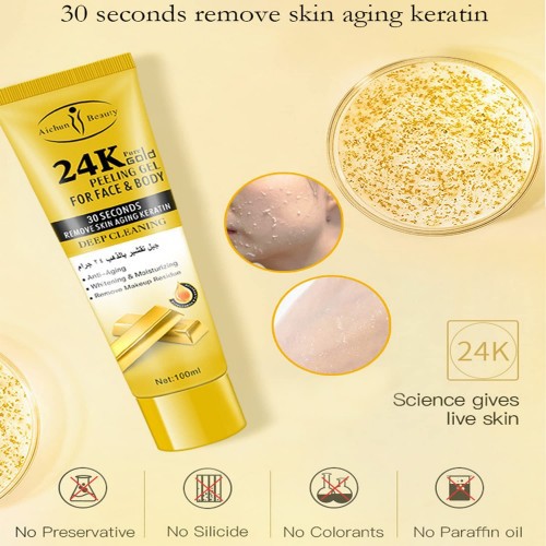 24K PURE GOLD PEELING GEL