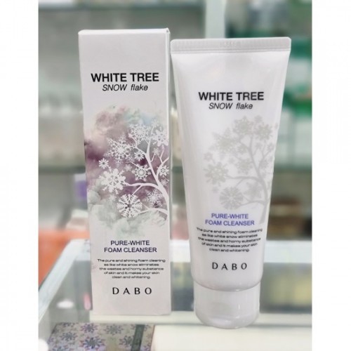 Dabo WhitDabo White Tree Snow Flake Fome Cleansere Tree Snow Flake Fome Cleanser