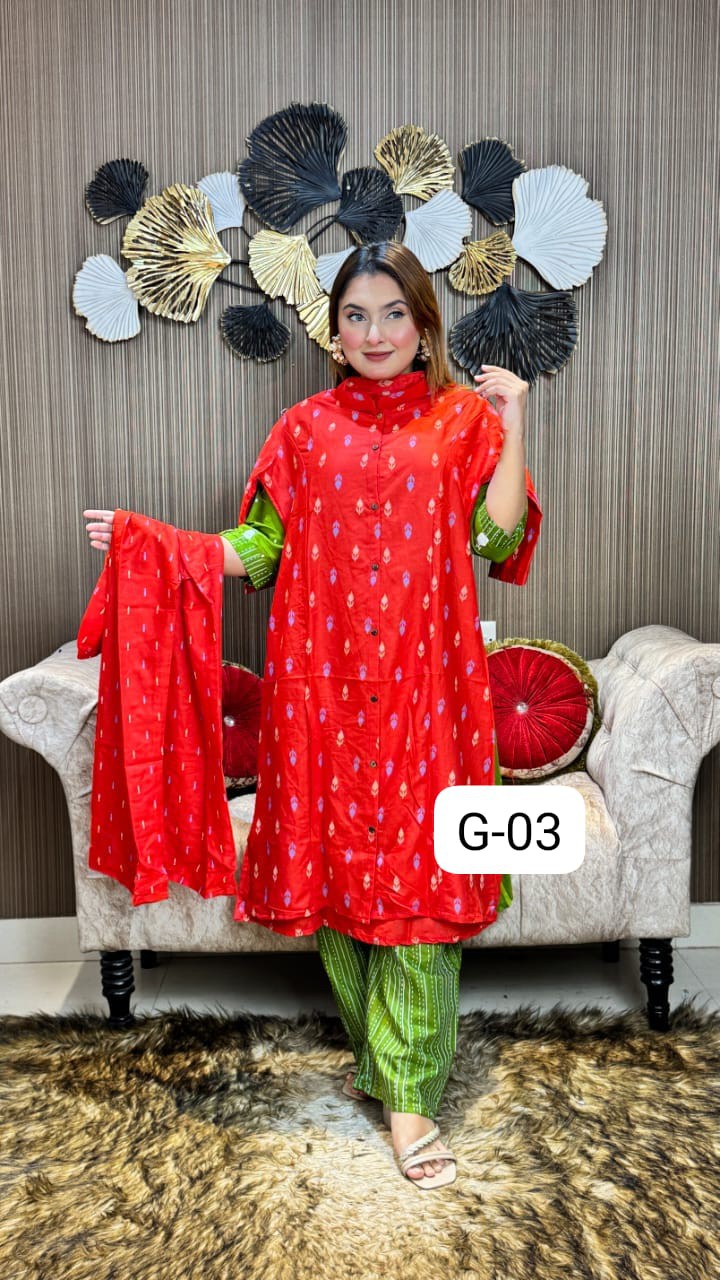 Skin Print Two Piece For Ladies