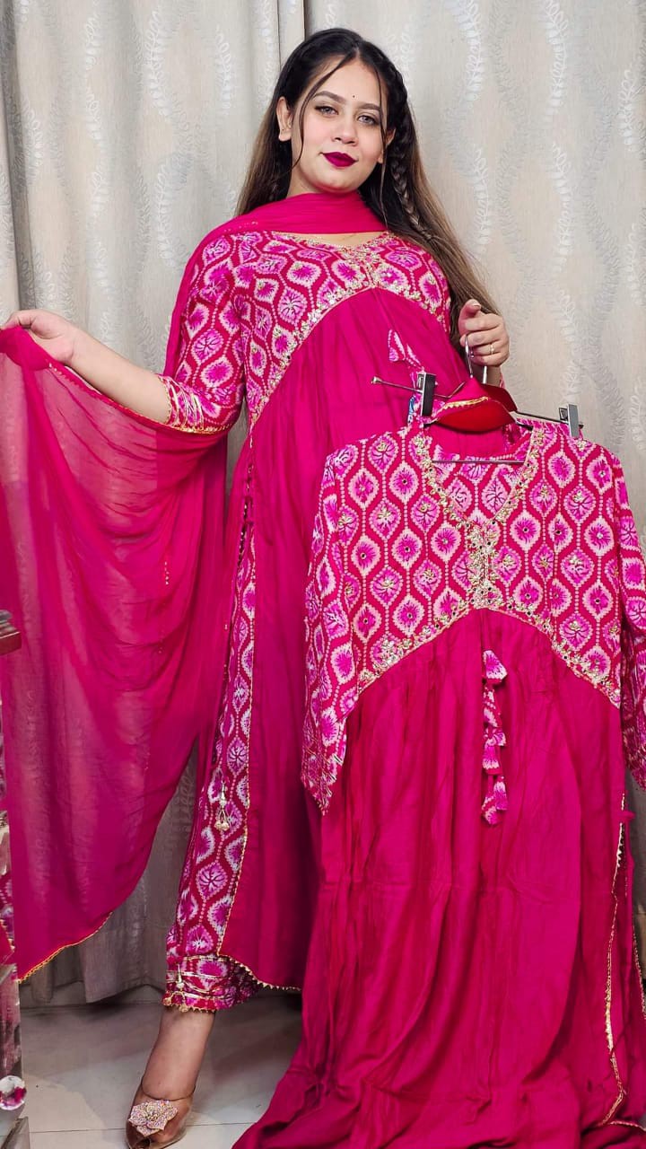 Aliya Cut Three Piece For Female