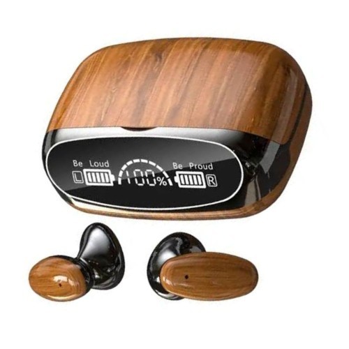 M35 TWS Bluetooth EarbudsWood grain China Authentic