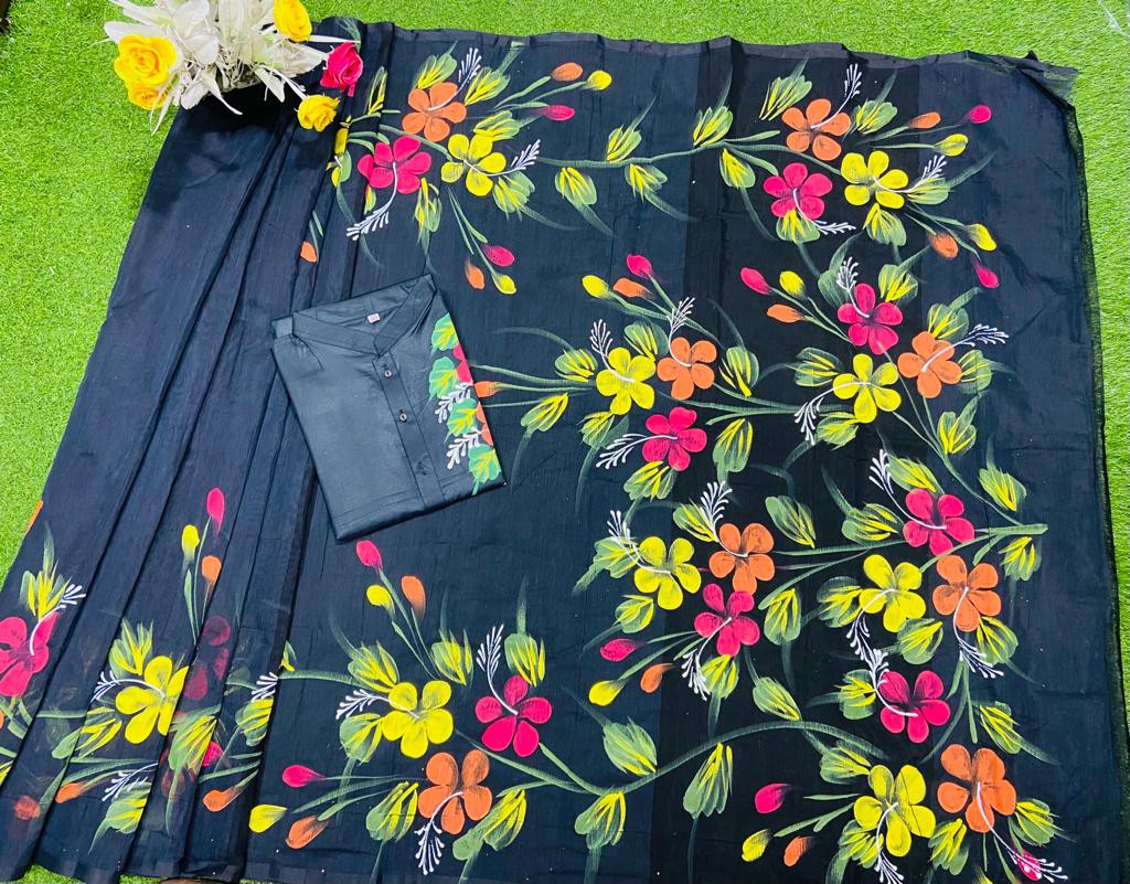 Exclusive Design Hand Print Couple Dress For Sweet Couple (1)