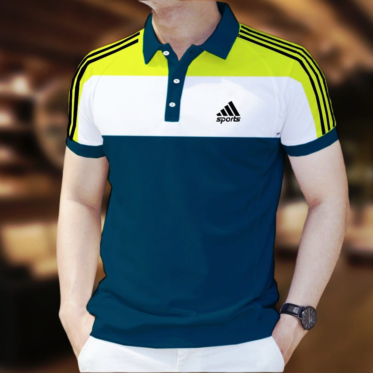 Stylist Casual Modern Fit Polo Shirt