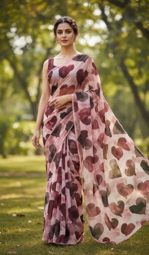 Classic Georgette Noorani Grace Saree