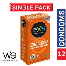 EXS Delay Endurance Extra Time Condom For Men Single Pack 3pcs