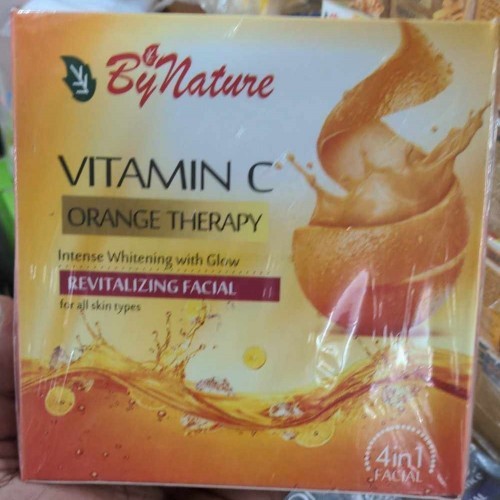 By Nature Vitamin C Orange Therapy Revitalizing 4 in 1 Facial kit