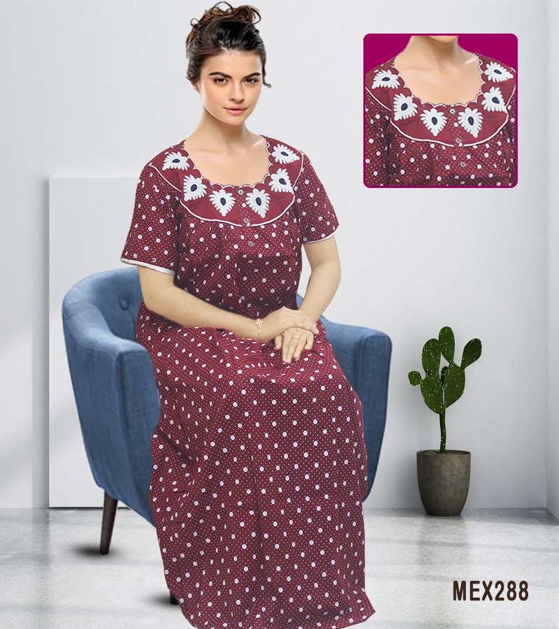 Goti hata Cotton Maxi for Women