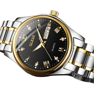 Olevs 5563 CHAIN WATCH –( Black Dial) For Men