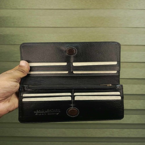 Men's Fashion Orginial Leather Wallet Handbag Purses Long