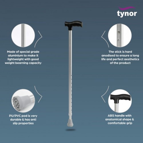 TYNOR WALKING STICK (L TYPE) L-08