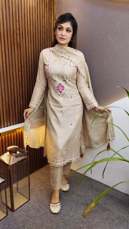 AC Cotton Three Piece