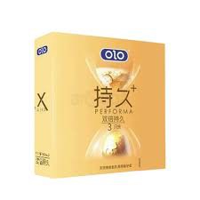 Olo Condom Perfoma Delay Series Condom for Men 10pcs/ 3pcs Pack (Made in China)