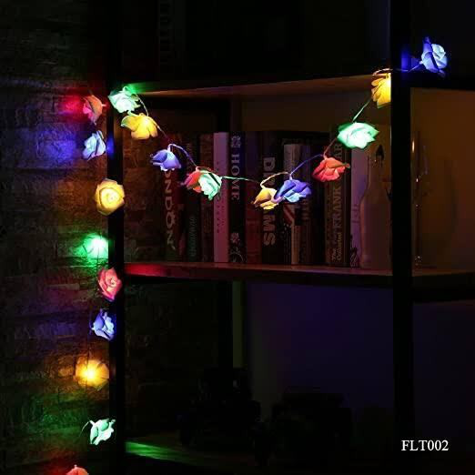Multicolor Rose Fairy Lights