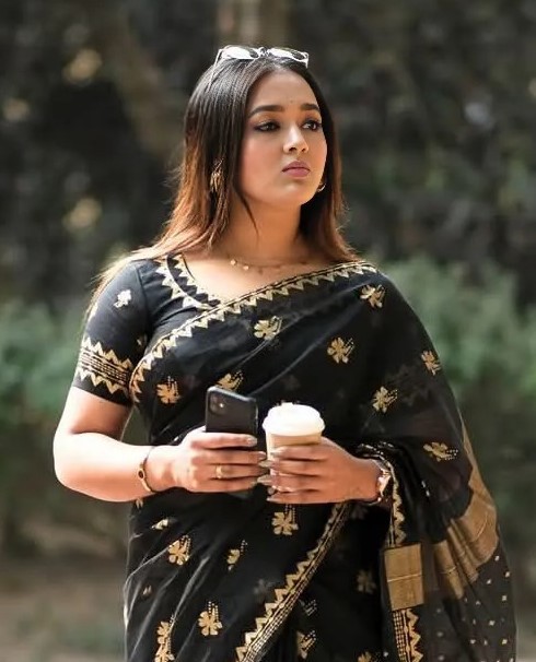 Royal Afsan Metallic Motif Saree