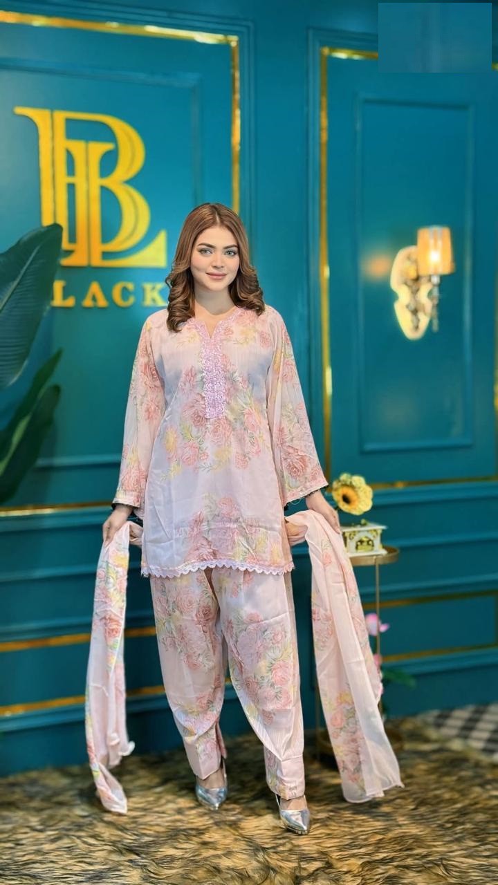 Pakistani Inspired Three piece