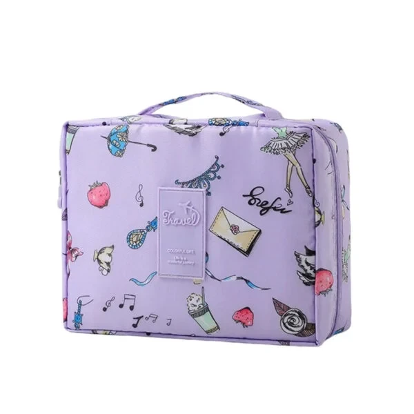 1pcs Multicolor Waterproof Makeup organizer bag Multifunction Makeup Storage Bag Outdoor Storage Bag Toiletries Cosmetic box Portable Female Travel Make Up Bag