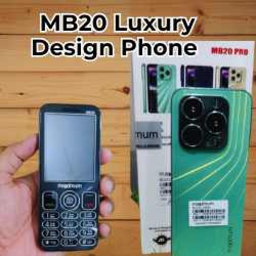 MB20 Luxury Design Phone 2sim 3Torch 2500mah Fix Big Battery