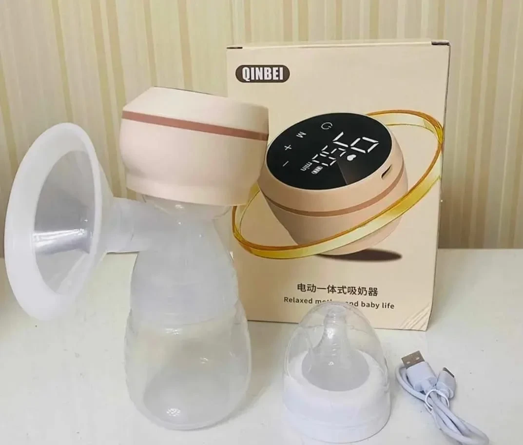 1Set Automatic Electric Breast Pump Rechargeable Electric Breast Pump