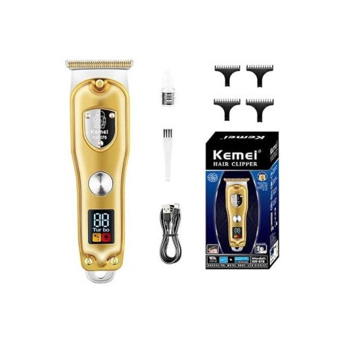Kemei km-078 Men's Hair Clipper Cordless Hair Clipper Professional Hair Clipper