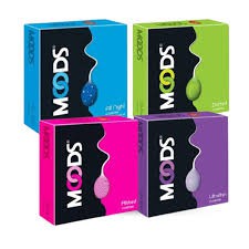 Moods Condom For Men Women Mix Combo Pack 3pcs x4 | Dotted, Ultra Thin, Ribbed, All Night Condom | Wedding, Honeymoon, Valentine Couple Combo Pack | India
