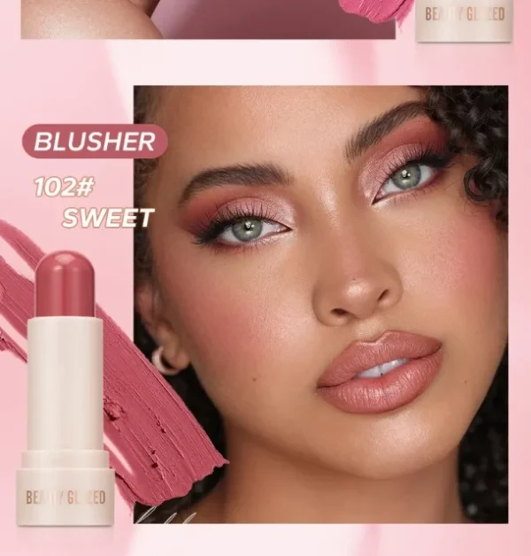 BEAUTY GLAZED Soft Glow & Radiance Cream Blusher Stick 7gm | 6 Shades