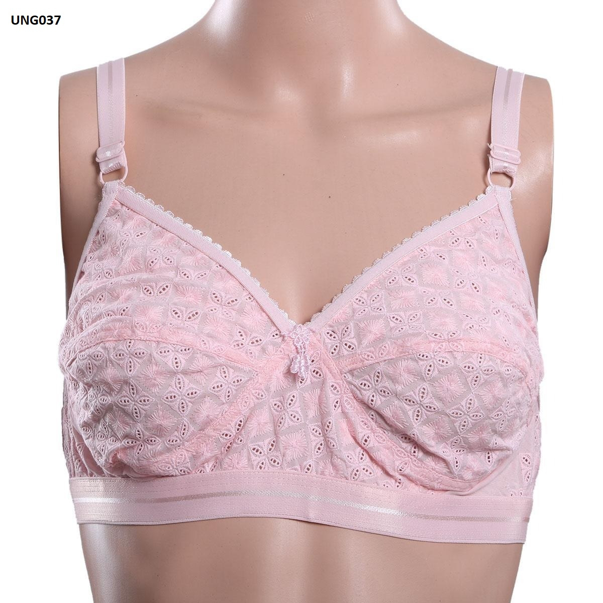 Comfortable Soft Cotton Full Chicken Bra For Ladies