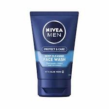 NIVEA MEN Protect & Care Deep Cleaning Face Wash 100ml