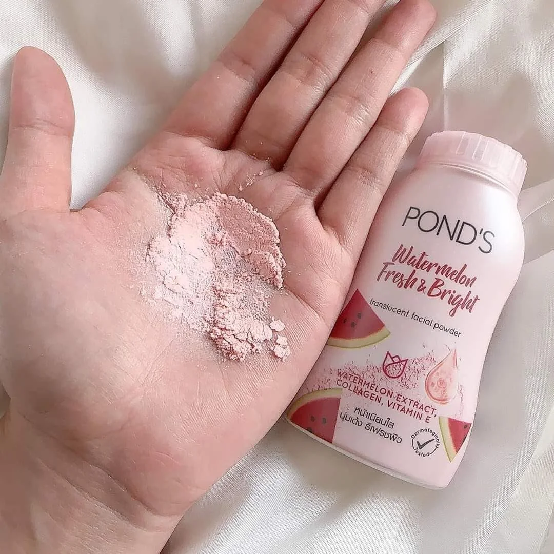 POND’S Watermelon Fresh & Bright Translucent Facial Powder For All Skin Types 50gm | International