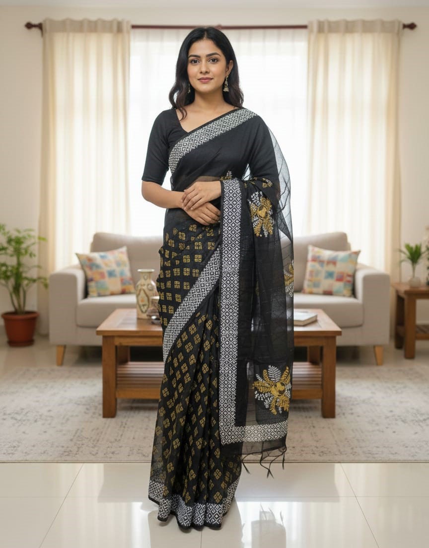 alf Silk Smooth SareeH